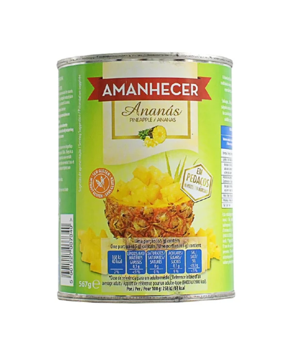ANANAS PEDACOS AMANHECER 567GR