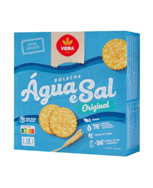 BOLACHA AGUA SAL VIEIRA CASTRO 168G