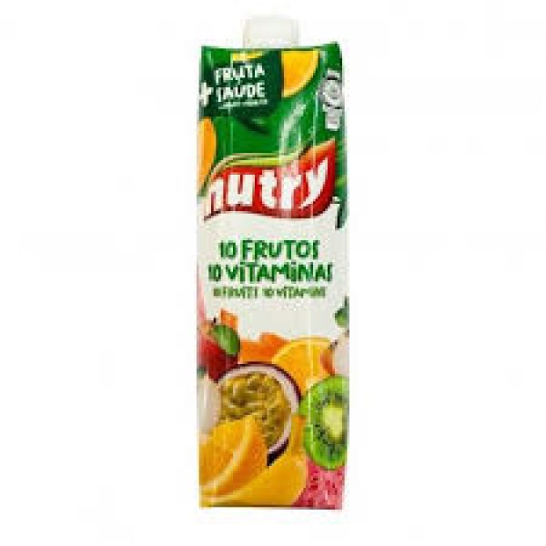 SUMO NUTRY VIDA+ 10 FRUTAS 10 VITAMINAS 1L