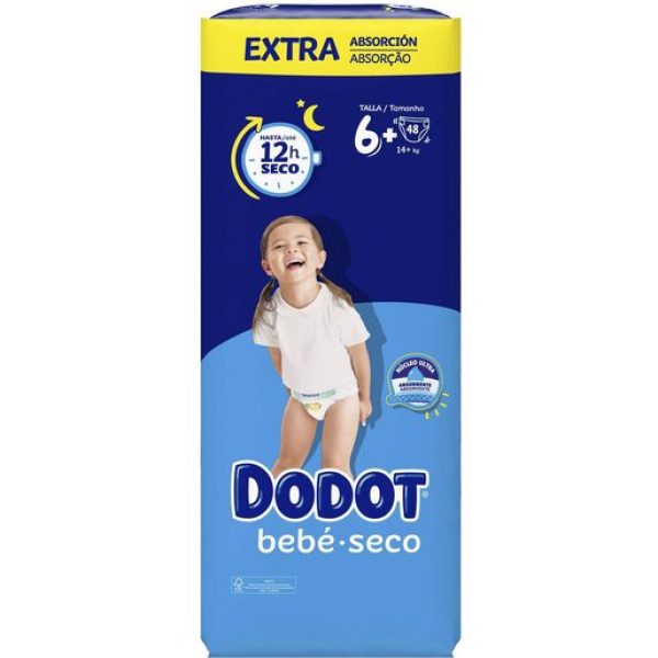 FRALDAS AZUL EXT  DODOT T6+ 14-20KG 48UN