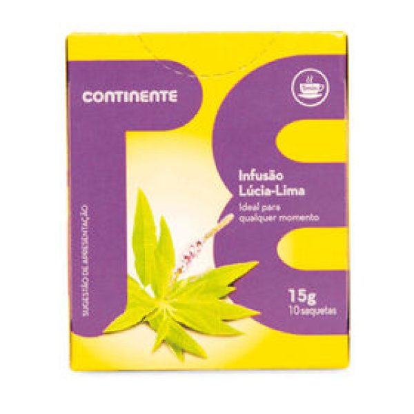 Infusão Lúcia-Lima Saquetas Continente emb. 10 un