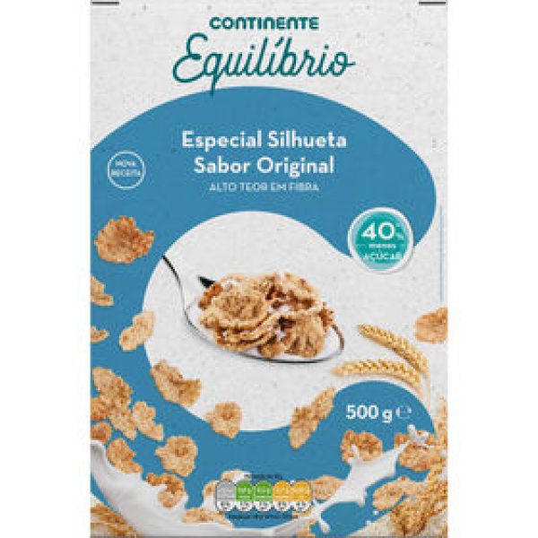 Cereais Especial Silhueta Original Continente Equilíbrio emb. 500 gr