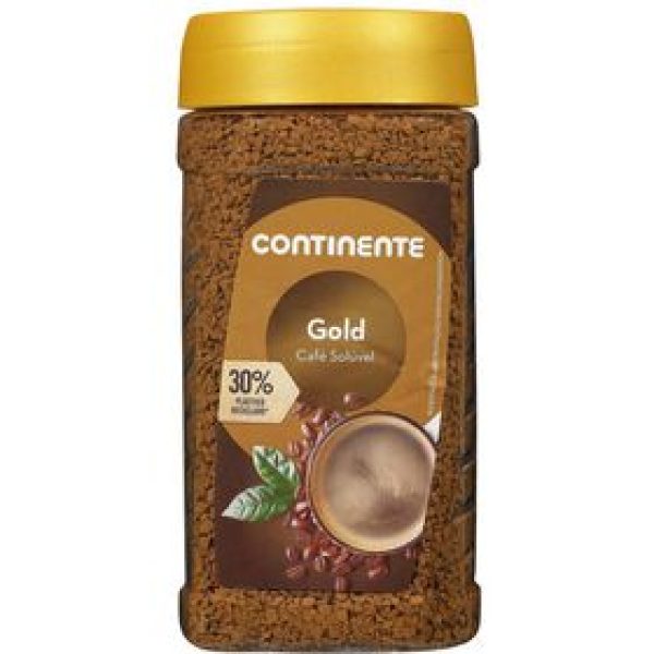 Café Solúvel Gold Continente emb. 200 gr
