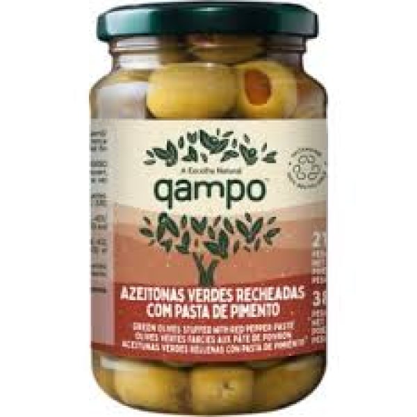 AZEITONAS RECHEADA COM PASTA DE PIMENTA QAMPO