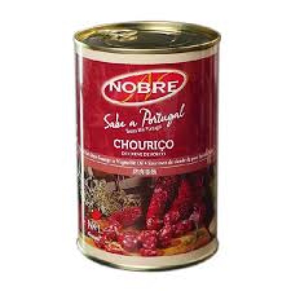 CHOURIÇO CARNE DE PORCO LATA NOBRE
