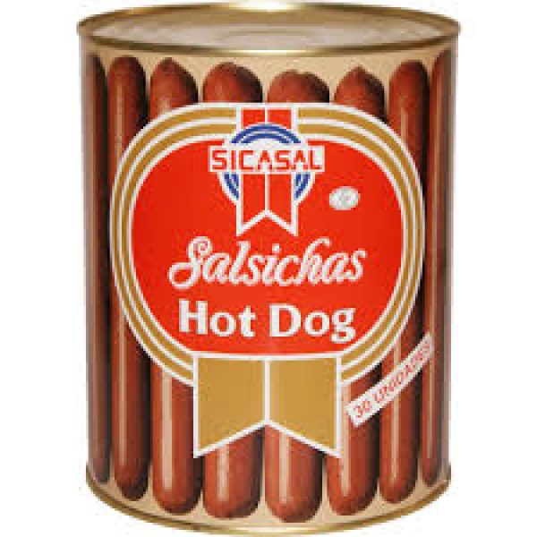 SALSICHA 4 PARES SICASAL LATA 350G