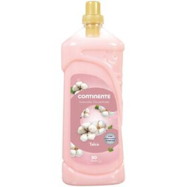 Amaciador Roupa Concentrado Talco Continente 80 doses