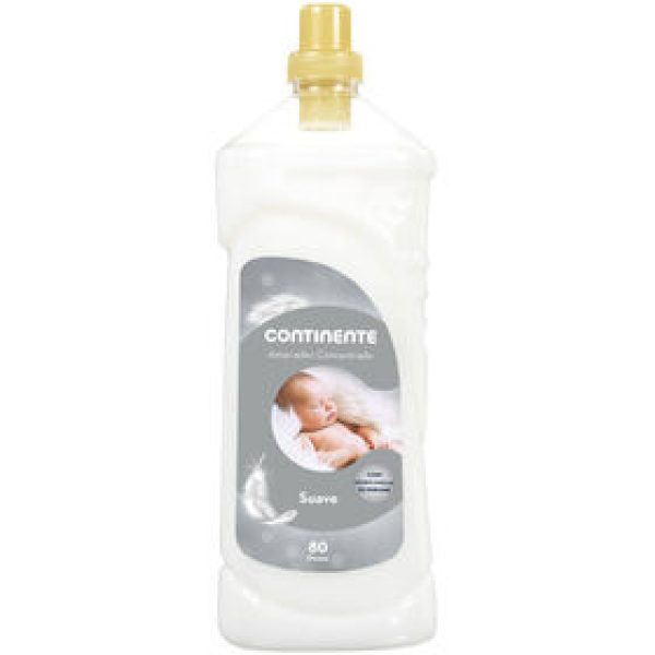 Amaciador Roupa Concentrado Suave Continente 80 doses