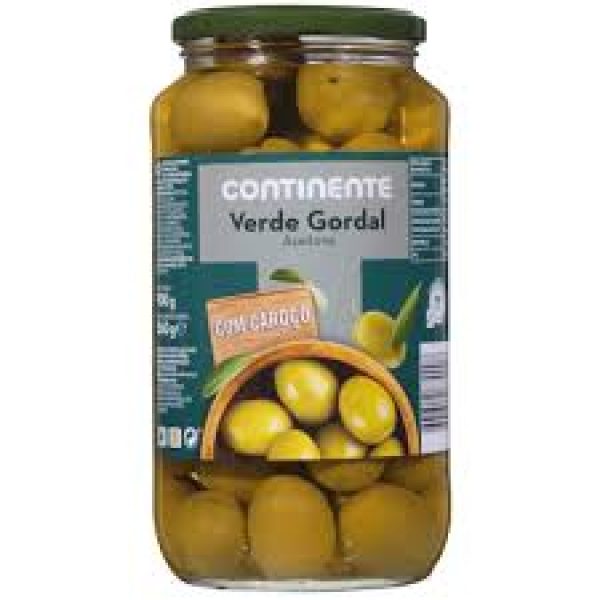 AZEITONA VERDE GORDO C CAROCO CONTINENTE 560G
