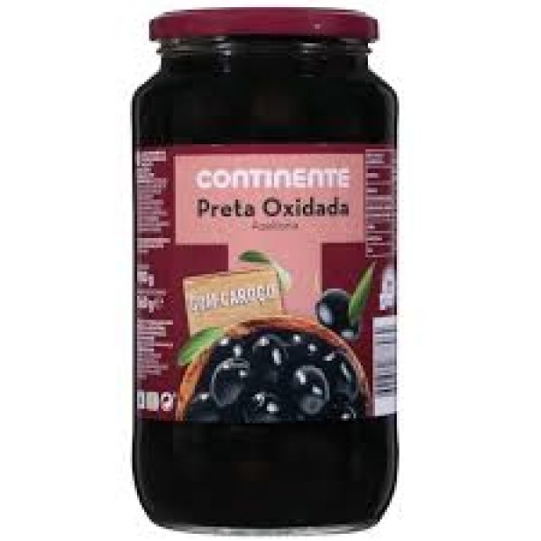 AZEITONA PRETA OXID C CAROCO CONTINENTE 560G