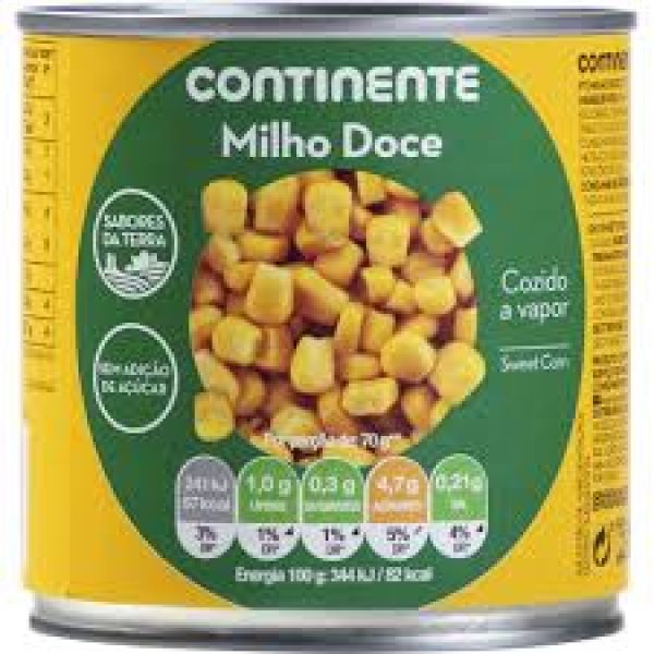MILHO DOCE CONTINENTE 285G