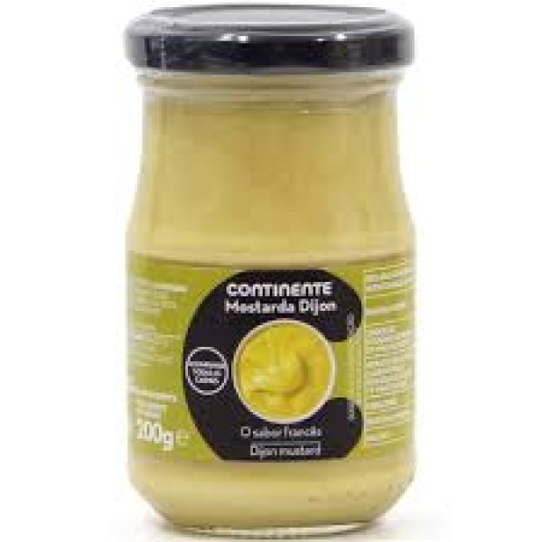 MOSTARDA DIJON CONTINENTE 200G
