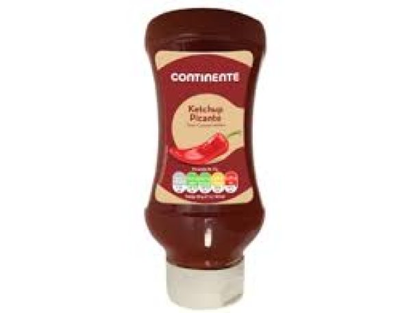 KETCHUP PICANTE CONTINENTE 560G