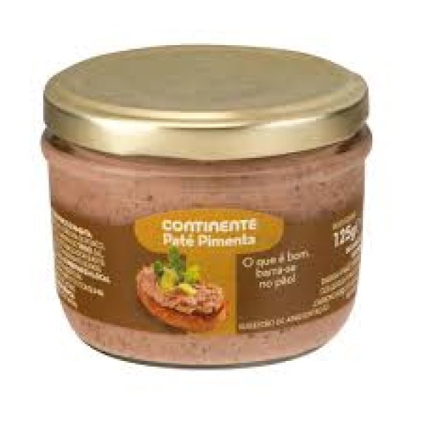 PATE PIMENTA CONTINENTE 125G