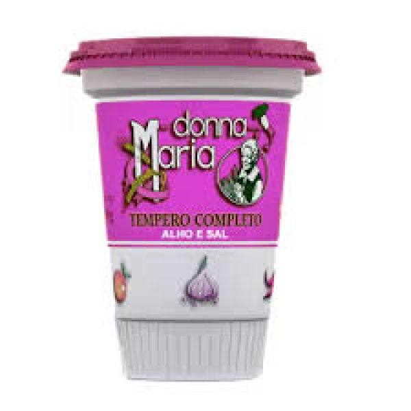 TEMPERO ALHO E SAL D. MARIA 300G