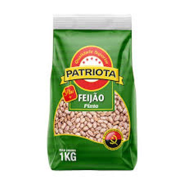 FEIJAO PINTO PATRIOTA 1KG