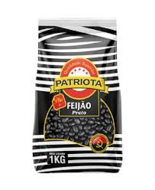 FEIJAO PRETO PATRIOTA 1KG