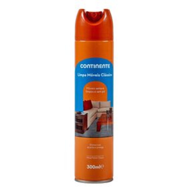 Limpa Móveis Spray Classic Continente emb. 300 ml