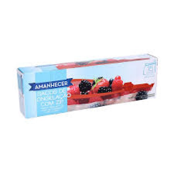 SACO DE CONGELAÇÃO AMANHECER 3L 15U