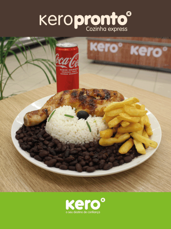 MENU COXA DE FRANGO ASSADA