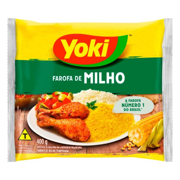 FAROFA DE MILHO YOKI 400GR